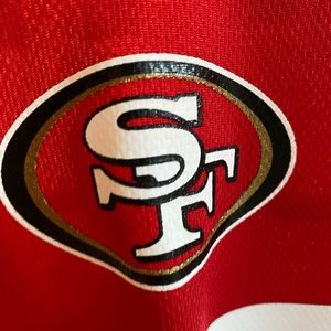 kettle niners jersey 85 worn once no tags